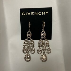 NWT Givenchy Crystal Chandelier earrings